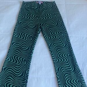 Urban Outfitters Swirl Pattern Flare Pants